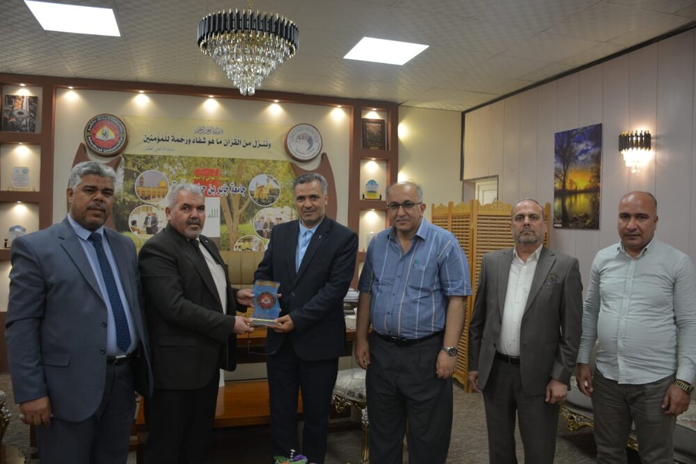 رئیس دانشگاه آزاد خراسان رضوی از دانشگاه های عراق بازدید کرد