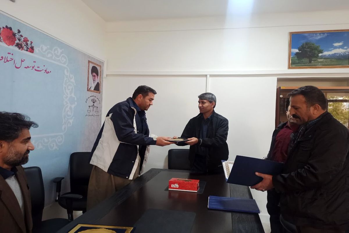 شورای صلح روستای سلوات آباد سنندج افتتاح شد