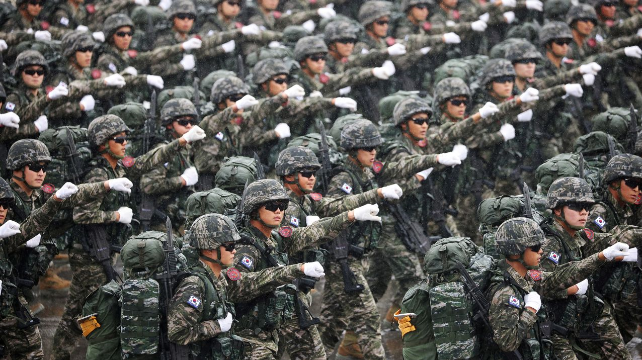 رژه نیروهای مسلح | کره جنوبی | نیروهای مسلح