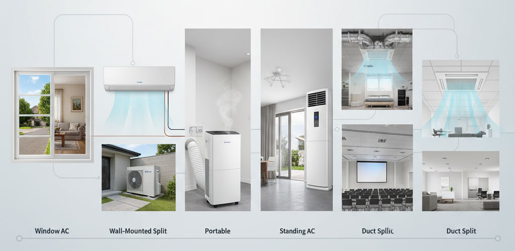 اینورتر | تهویه | تهویه مطبوع انواع کولر گازی